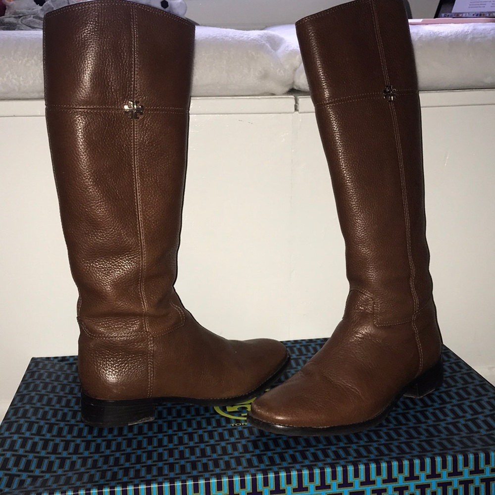 Tory Burch tall riding boots